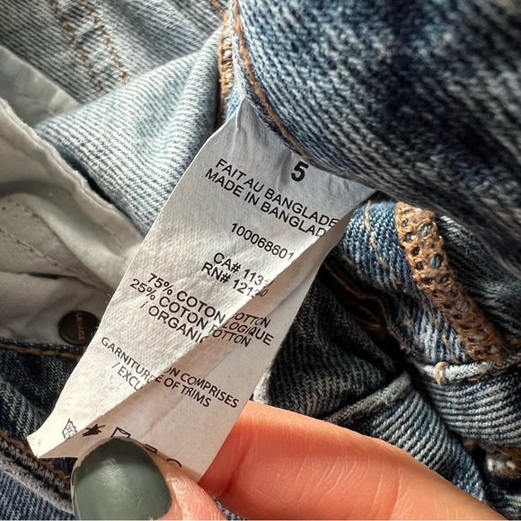 Garage Denim High Rise Straight 90s Jeans - Picture 8 of 9